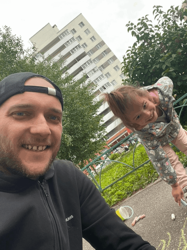 Константин с дочкой