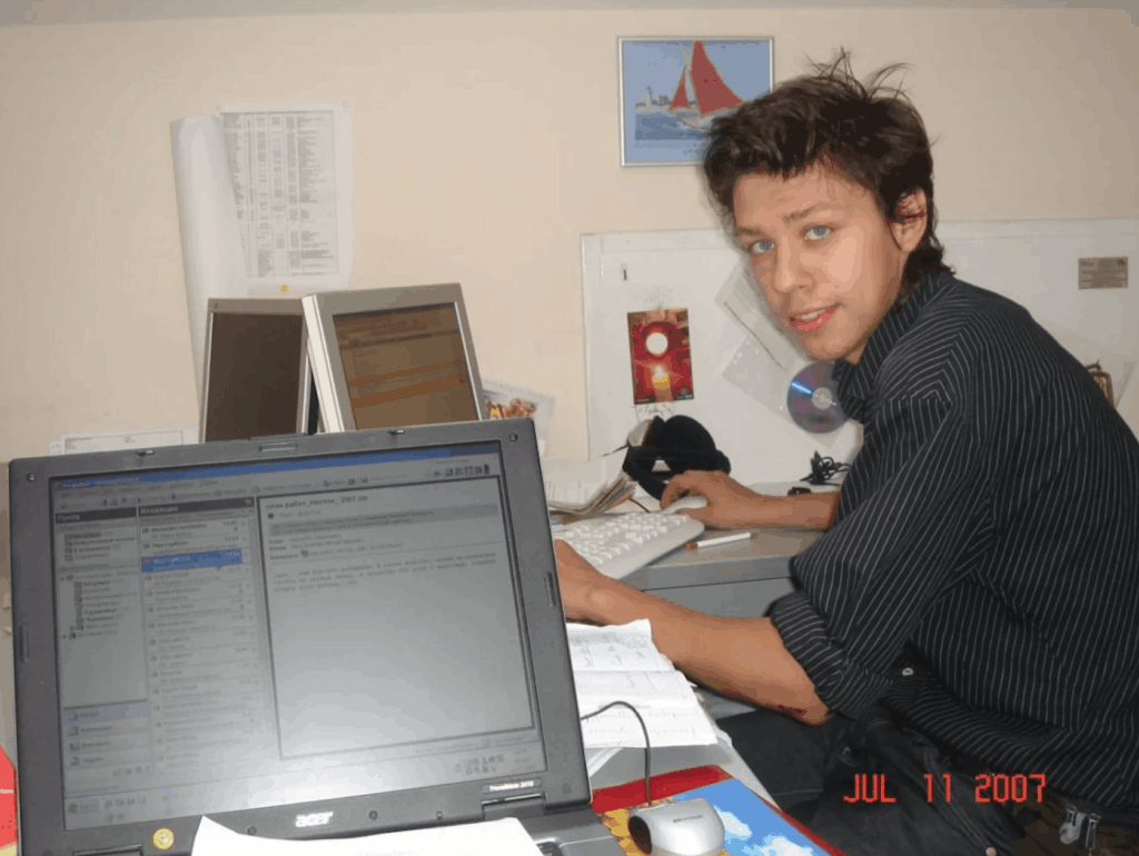 Александр Панов в 2007 году